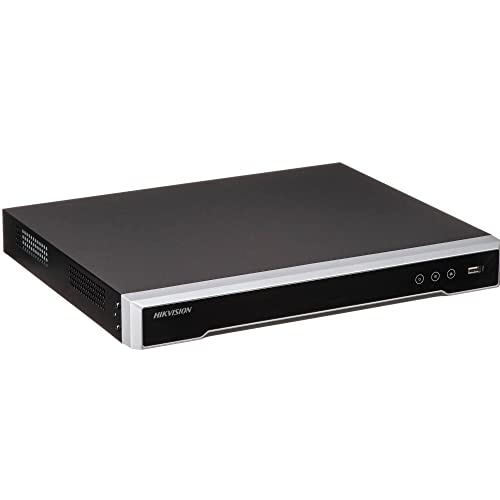 HIKVISION NVR Gravador Ultra HD 4K 8MP 16 Canais DS-7616NI-Q2/16P, Preto