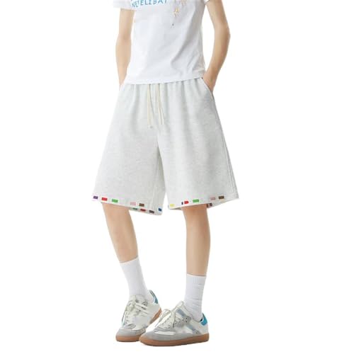 Short fitness homme ample avec cordon et style casual décontracté