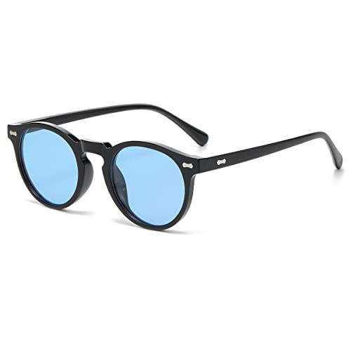 Image of Vintage Polarized Sunglasses for Men Women Round Retro Classic Fashion Eyewear UV400 Protection Sun Glasses