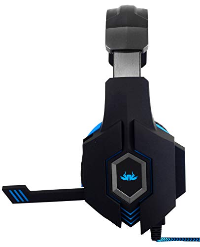 Headset Fone de Ouvido Gamer para Celular PS4 PS5 Xbox PC Gamer, P2 Único com Controle de Volume Mic