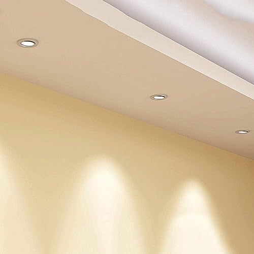 Plafonniers LED ronds warm light à haute luminosité durable - 4