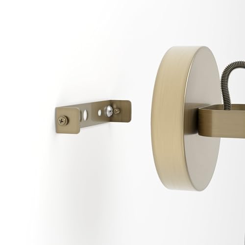 Eglo Spot Parete Southery, 1 Luce, Crema-Oro Spazzolato - 4