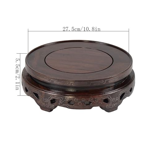 Socle pour Bonsaï Bois Grand Support Vase et Pot Chinois
