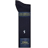 ralph lauren dress shirts womens Slightly ribbe POLO RALPH LAUREN Men\'s 3 Pack Ribbed Dress Socks (Navy)