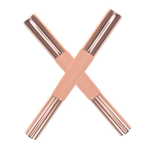 Cepillo de maquillaje portátil para retocar labios y corrector en cualquier lugar