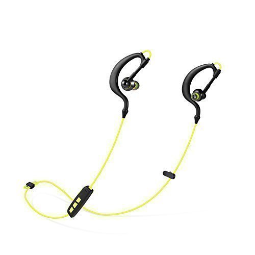 Bluetooth Headphones, Parasom P6 Sweatproof Wirless Earphones Headsets W/ microphone Sports/running & Gym/exercise for Iphone 6 5s 5c 4s 4, Ipad New Ipad, Android, Samsung Galaxy, Smart Phones (Black/Yellow)