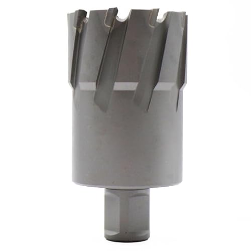 Image of RedCut 50mm x 55mm Cutting Depth TCT Annular Cutter, Long Series Broach Cutter for Magnetic Drills (50mm Diameter)