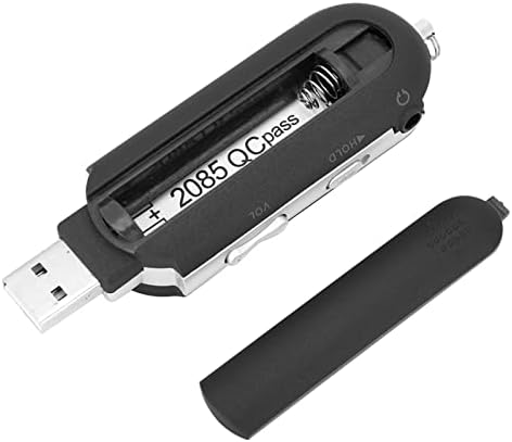 Dekaim MP3 Player, Portable Music MP3 USB Player With LCD Screen FM Radio Voice Recorder TF Card(Black)