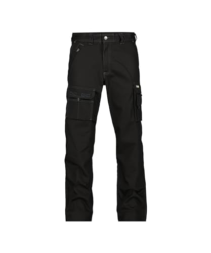 DASSY® Kingston Canvas Arbeitshose - Größe 52 - SCHWARZ