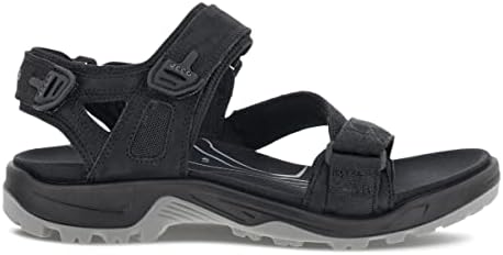 ECCO Men's Yucatan Coast Sport Sandal, Black Nubuck, 14-14.5 | Image 5