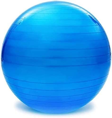 Pelota de fitness GCX para yoga y pilates con bomba de aire para entrenar en casa