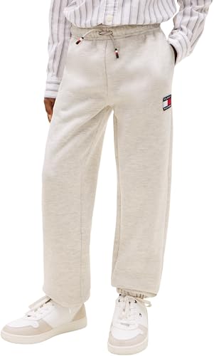 Tommy Hilfiger Kids Gender Inclusive Heritage Flag Sweatpants KS0KS00715 Grey (Light Grey Heather) 18 Month
