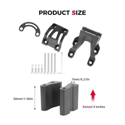 Riser de guidon Surron Light Bee adaptateur usiné haute précision - 2