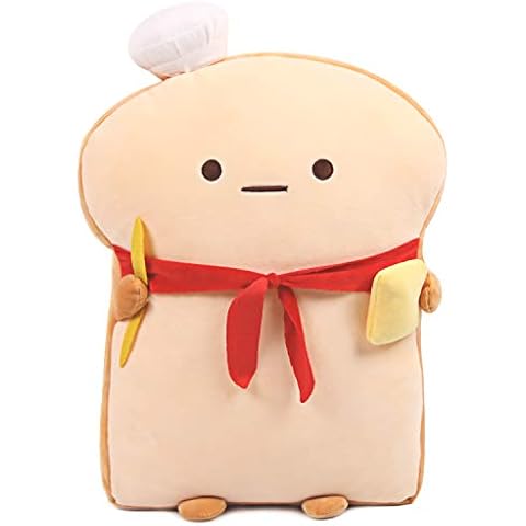 ARELUX Funny Toast Bread Pillow Cover