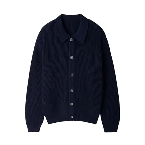 Men's Loose-Fit Casual Knitted Top - Main Image