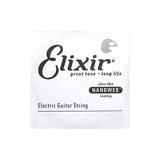 Cordes Elixir® à l’unité pour guitare électrique avec revêtement NANOWEB® (.042) - Les Beatles, Paul McCartney, John Lennon, RIngo Starr, George Harrison