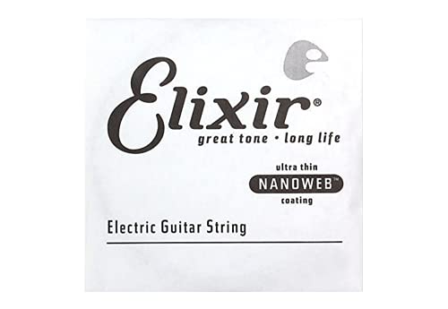 Cordes Elixir® à l’unité pour guitare électrique avec revêtement NANOWEB® (.042) - Les Beatles, Paul McCartney, John Lennon, RIngo Starr, George Harrison Cordes Elixir® à l'unité pour guitare électrique avec revêtement NANOWEB® (.042)