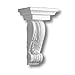 Focal Point 93200 Classic Corbel 12-Inch by 20 1/2-Inch 8 3/4-Inch, Primed White