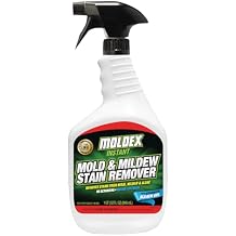 Moldex 7010 Mold & Mildew Instant Stain Remover Trigger Sprayer, 32 oz