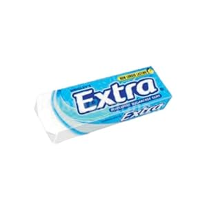 Wrigley’s Extra Ice Pfefferminz-Kaugummi, zuckerfrei, 10 Stück, 30 Stück