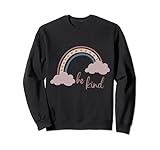 Photo Gallery boho rainbow be kind rosa arcobaleno boho a tema cuore felpa Photo Gallery boho rainbow be kind rosa arcobaleno boho a tema cuore felpa