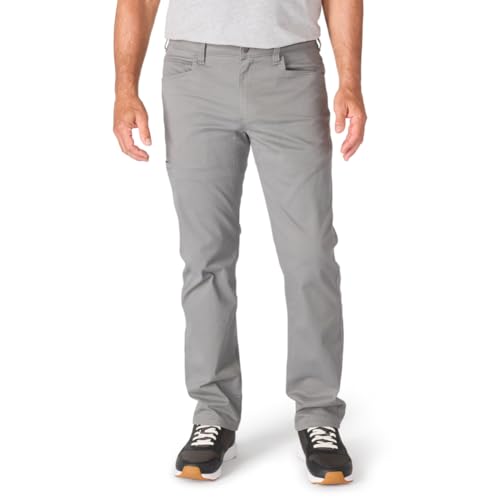 Carhartt Men's Relaxed Straight Force Huron Pant, Steel, W34 x L34