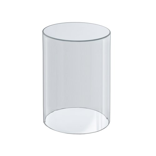 Image of Azar Displays 556610 6-Inch W by 10-Inch H Clear Acrylic Cylinder