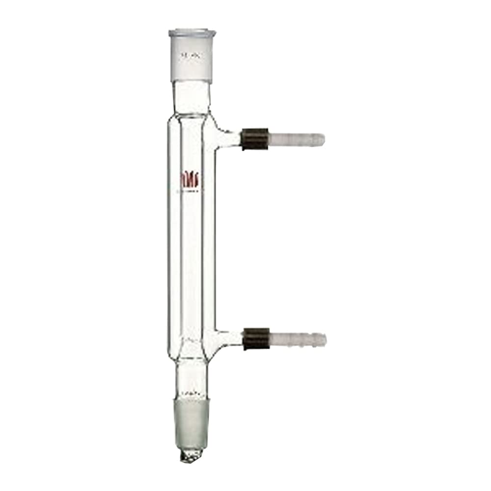 C574200 Synthware Distillation Condenser, Jacketed, Removable Hose Connection, 24/40 Joint, 200 mm Jacket Height, 330 mm Height