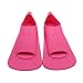 NUEAYMS Silicone Swimming Training Fins Swim Flippers Travel Size Short Fins for Snorkeling Diving Pool Man Women Kid Travel