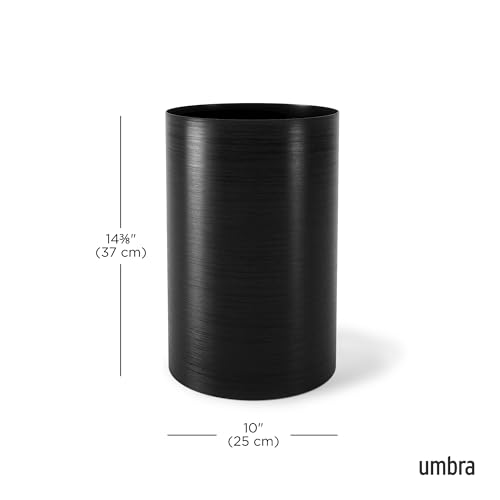 Caneca de basura Umbra Metalla plástico 4.5 gal miniatura 3
