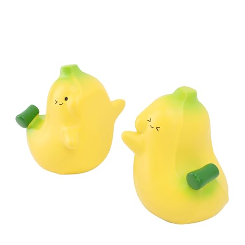 Sujetalibros duraderos EMUKOEP de plátano con acabado resistente, 2 piezas 5