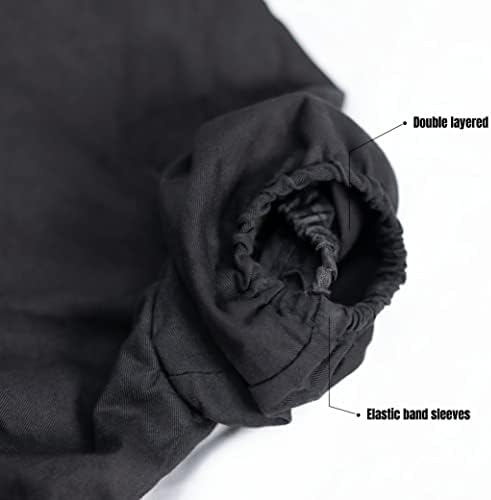 Stilltrece Film Changing Bag | Thick Cotton Fabric Anti-Static for Photography - 60 x 55 cm Darkroom Processing Kit Developing Equipment Cloth 35mm and 120 tank, Black, L
