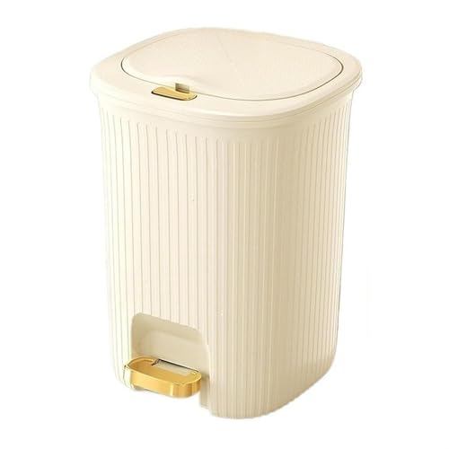 Papelera para baño y hogar de 8 a 20L con tapa superior 2