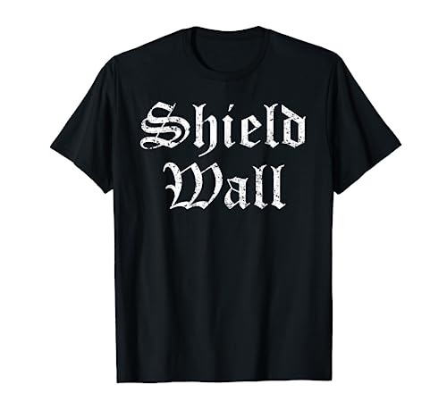 Shield Wall Shirt Medieval Viking Ren Faire TShirt...