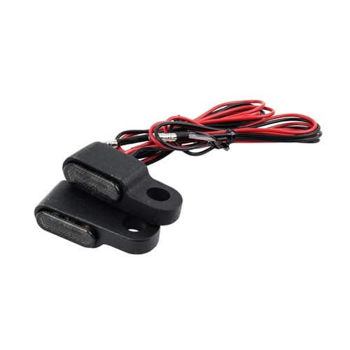 Accessoires en aluminium et clignotant LED moto pour rouler en toute sécurité