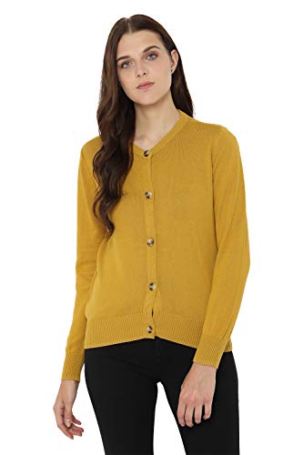 Image of Allen Solly Women's Blouson Synthetic V Neck Pullover