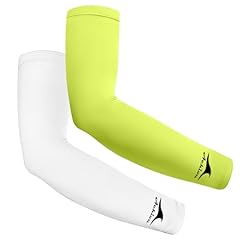 2 Pairs: 1pair White,1 Pair Fluorescent Yellow