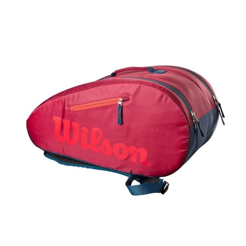 Paletero Wilson para niños y jóvenes con capacidad de 3 palas de pádel