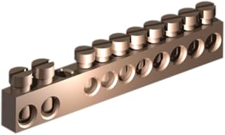 Solera 108P - Régua de terminais de ligação terra/neutro