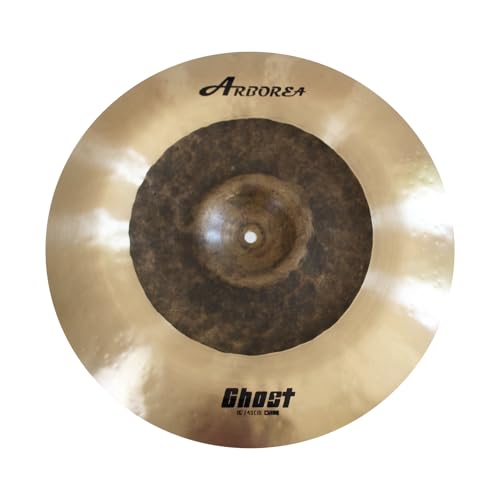 Arborea 16" China Cymbal Professional Bronze Alloy Cymbal Ghost Series 100% Handmade Cymbal for Drum Set