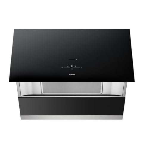 Image of ROBAM Wall Mount Range Hood 36" R-Max2, 1300 CMF Under Cabinet Kitchen Hood, BLDC-Motor, Gesture/Touch Control with 3 Speed Level, Slant Vent Series, Wash-Free Inner Cavity, Ducted Vent Hood