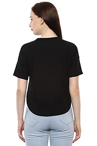 Image of Mirako by Van Heusen Women's Solid Regular Fit T-Shirt
