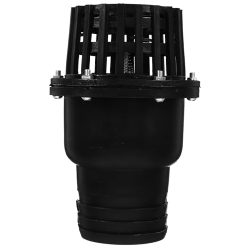 SOLUSTRE 3 Inch Pvc Foot Valve for Water Pump Irrigation Foot Valve Check Valve Garden Industrial Use Antibackflow Feature Plastic Build