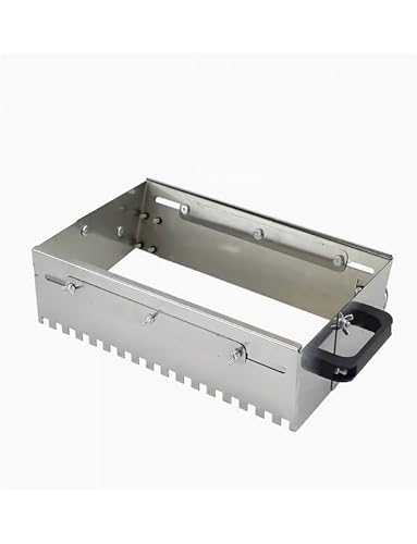 Paleta de mortero Ajustable con Ruedas - Herramienta de nivelación de baldosas de 60 cm para pavimentación, nivelación de Arena y colocación de baldosas - Diseño de Dientes Cuadrados para ma