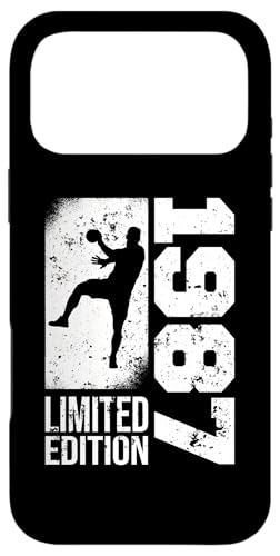 Handball-Player, nh{[I nh{[Q[ re[W 1987 N a nh{[ X}zP[X iPhone 17 Pro Max p