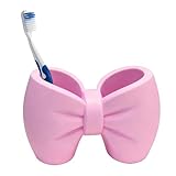 Soporte Cepillo de Dientes íris – Organizador de Pasta con Compartimento | Contenedor Limpiador Facial – Cepillo Eléctrico Brochas Maquillaje – Baño Escritorio Hogar