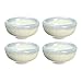 Dollhouse Blue & White Bowl Dish Set Miniature Dining Cafe Kitchen Accessory