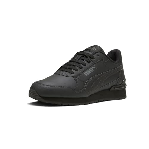 Image of Puma Unisex-Child ST Runner, Puma Black-Shadow Gray, Big Kid 4.5