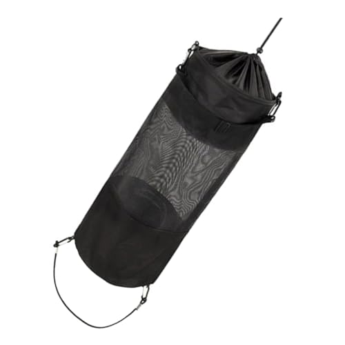 Poubelle extérieur de rangement STOBAZA : pochette portable résistante pour déchet de camping