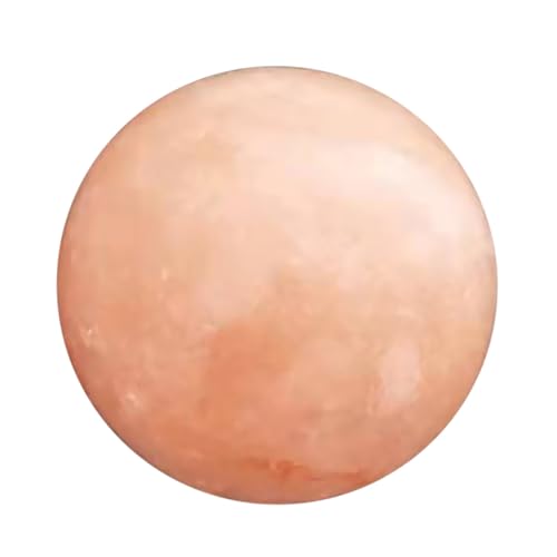 SOIMISS Boule de Sel Cristal Naturel pour Massage et Purification Peau Exfoliante et Détoxifiante Spa Bain et Sauna Pierre Minérale Santé